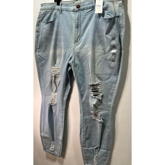 Rue 21 - Women's High-Rise Ultimate Stretch Jeans - Light Blue - 24 - Picture 15 of 16